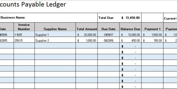 accounting journal templates