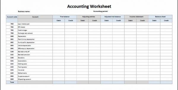 General Ledger Account Reconciliation Template Accounting Journal