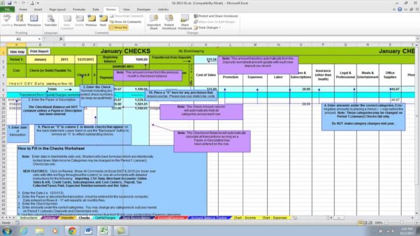 Basic Bookkeeping In Excel Bookkeeping Spreadsheets Bookkeeping Spreadsheet Template Spreadsheet Templates for Business Bookkeeping Spreadshee