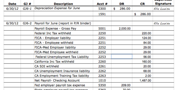 excel accounting template