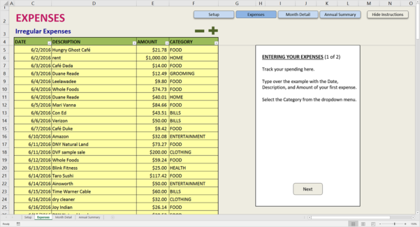Excel Spreadsheet Template For Expenses Expense Spreadsheet Microsoft