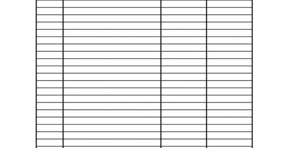 Free Printable Blank Spreadsheet Templates Printable Spreadsheet 