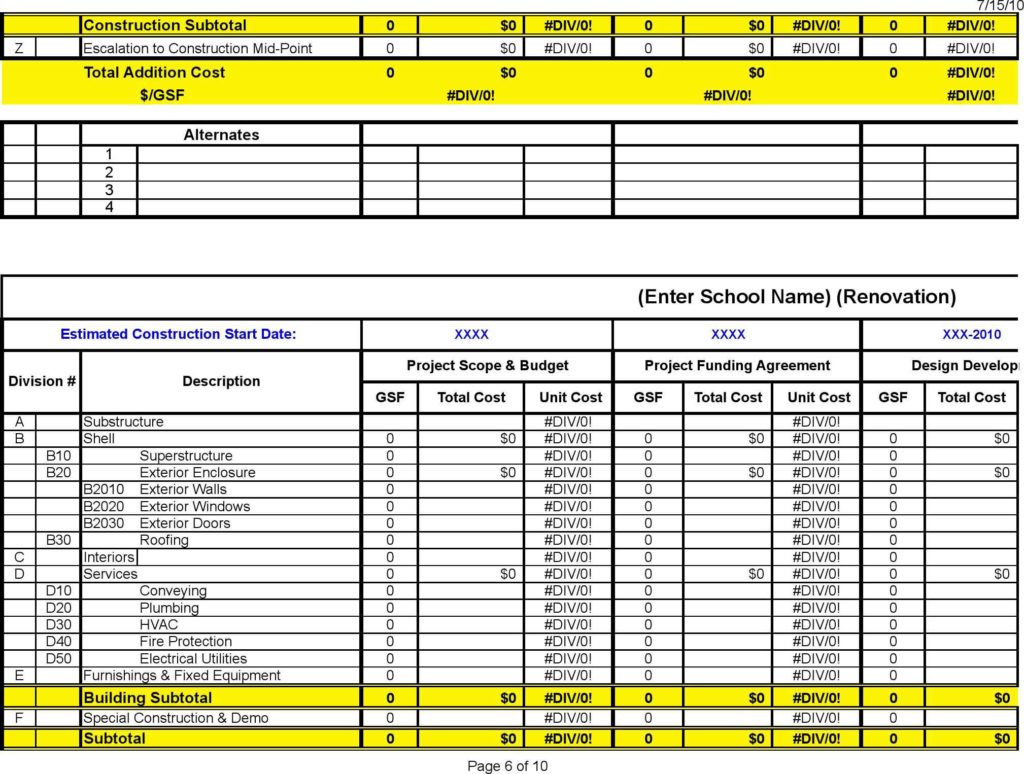 Costing Spreadsheet Template 1 Cost Analysis Spreadsheet Costing