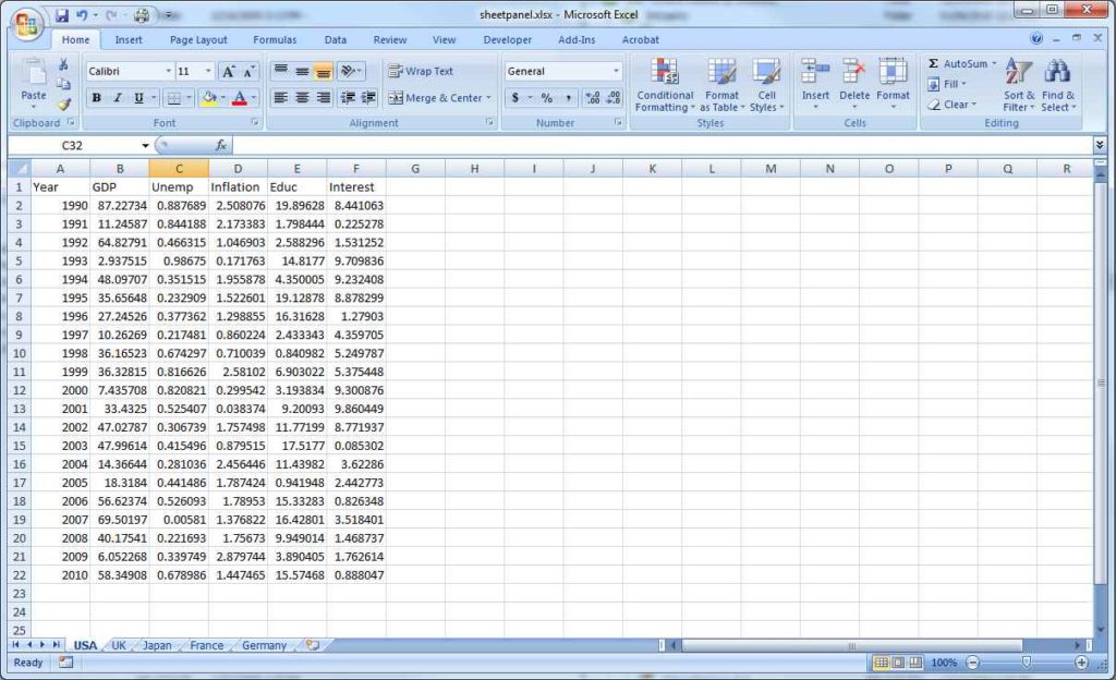 excel data for practice free download