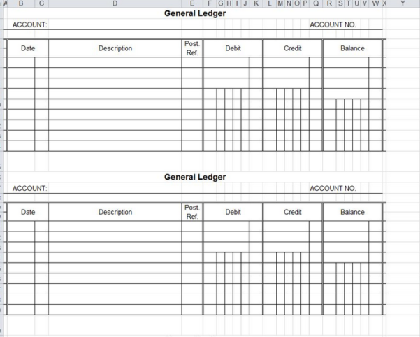 Blank Trial Balance Sheet a Spreadsheet Templates for Business Blank