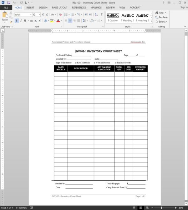 Inventory Control Template With Count Sheet 2 Inventory Spreadsheet Template Spreadsheet Templates for Busines