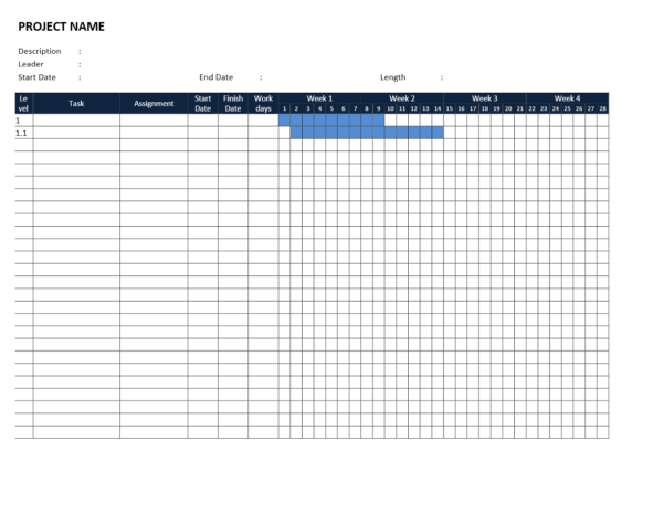 Gantt Chart Template Inside Gantt Chart Template Word Free Gantt Chart Template Word Free Example of Spreadshee
