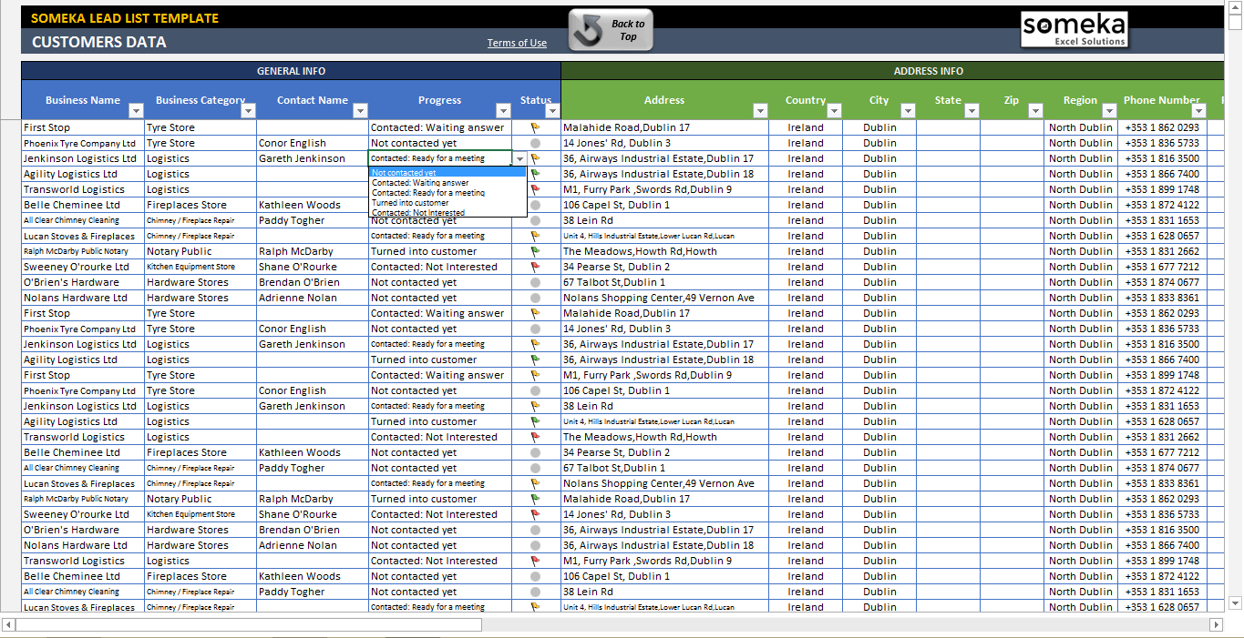 Microsoft Excel Crm Template Example of Spreadshee microsoft excel crm