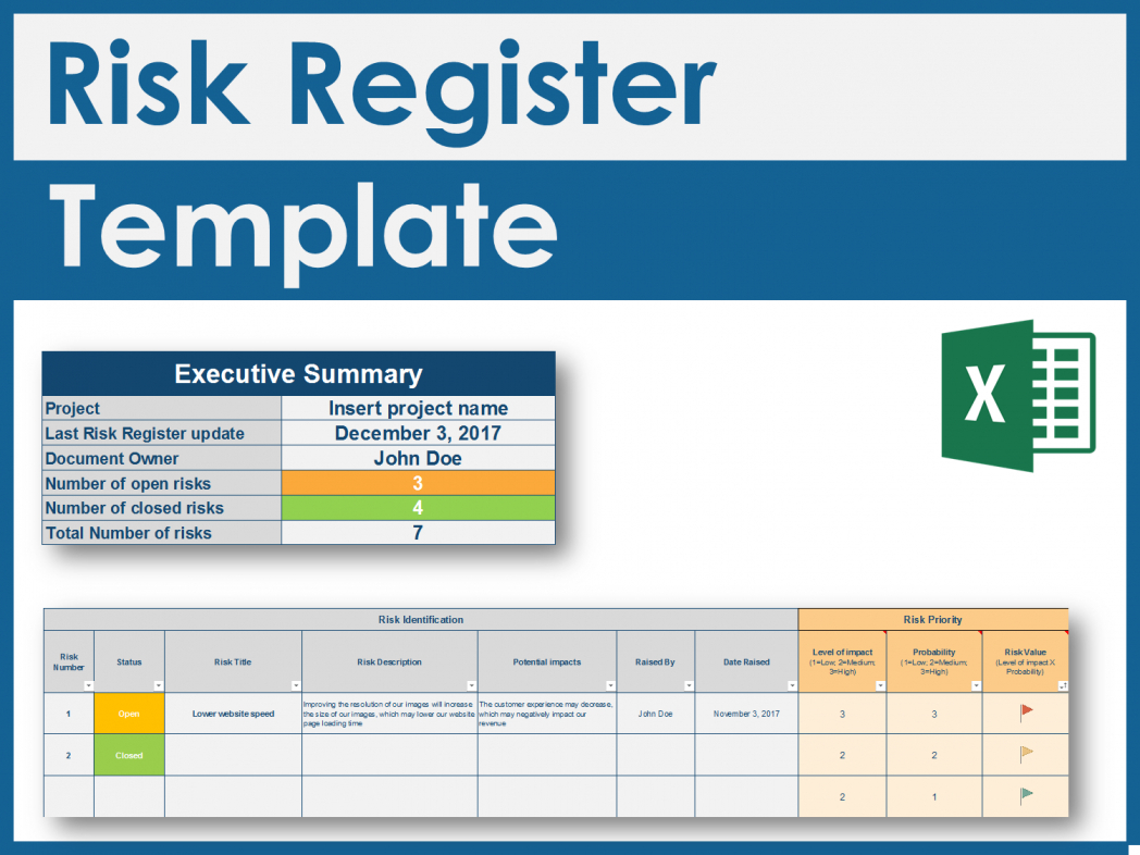 Risk Register Template Excel Supply Chain Project Ris vrogue co