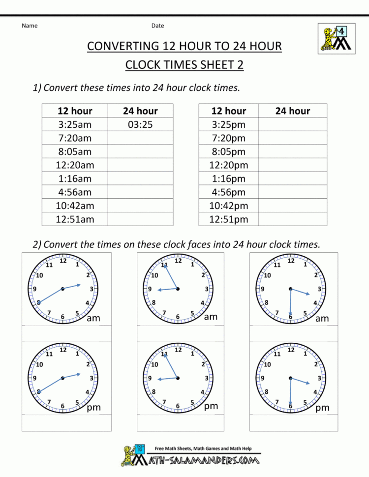 Time Clock Conversion Sheet Timeline Spreadshee Time Clock Conversion