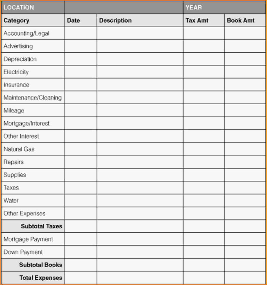 Chart Of Accounts Template For Small Business Spreadsheet Templates for