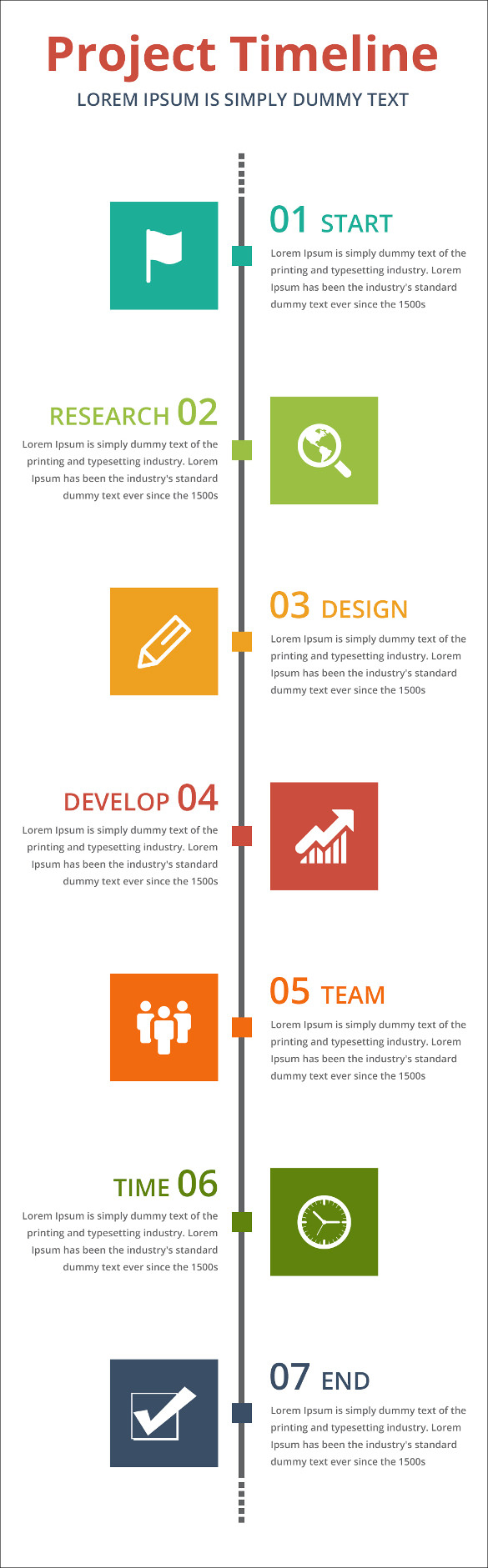 Project Timeline Template In Word