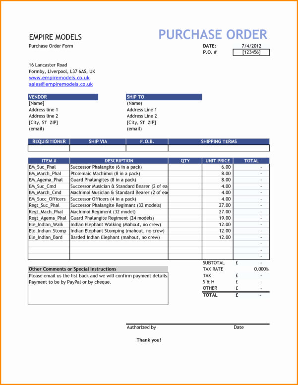 Purchase Order Spreadsheet Spreadsheet Softwar Purchase Order Sheet Purchase Order Spreadsheet Purchase Order Tracking Excel Template