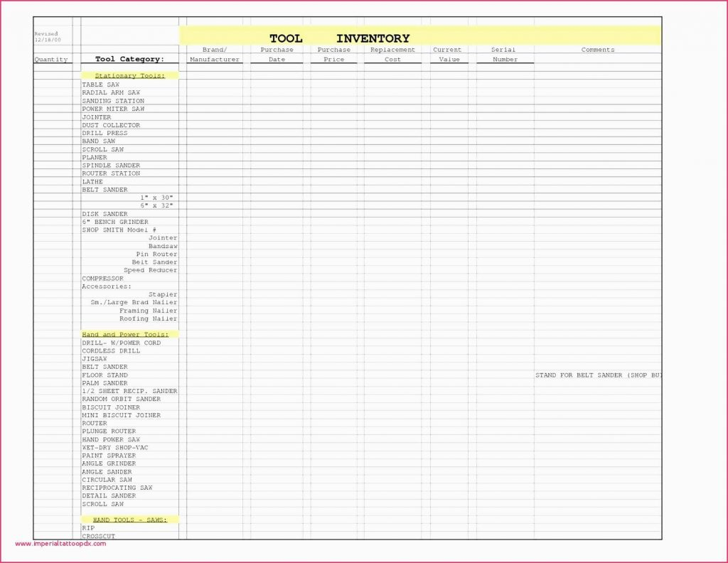 Bar Inventory Spreadsheet Excel Google Spreadshee bar ...