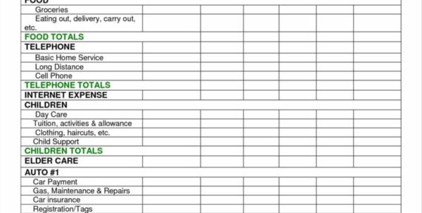 Blank Spreadsheet For Get Out Of Debt Budget Spreadsheet And Haisume 