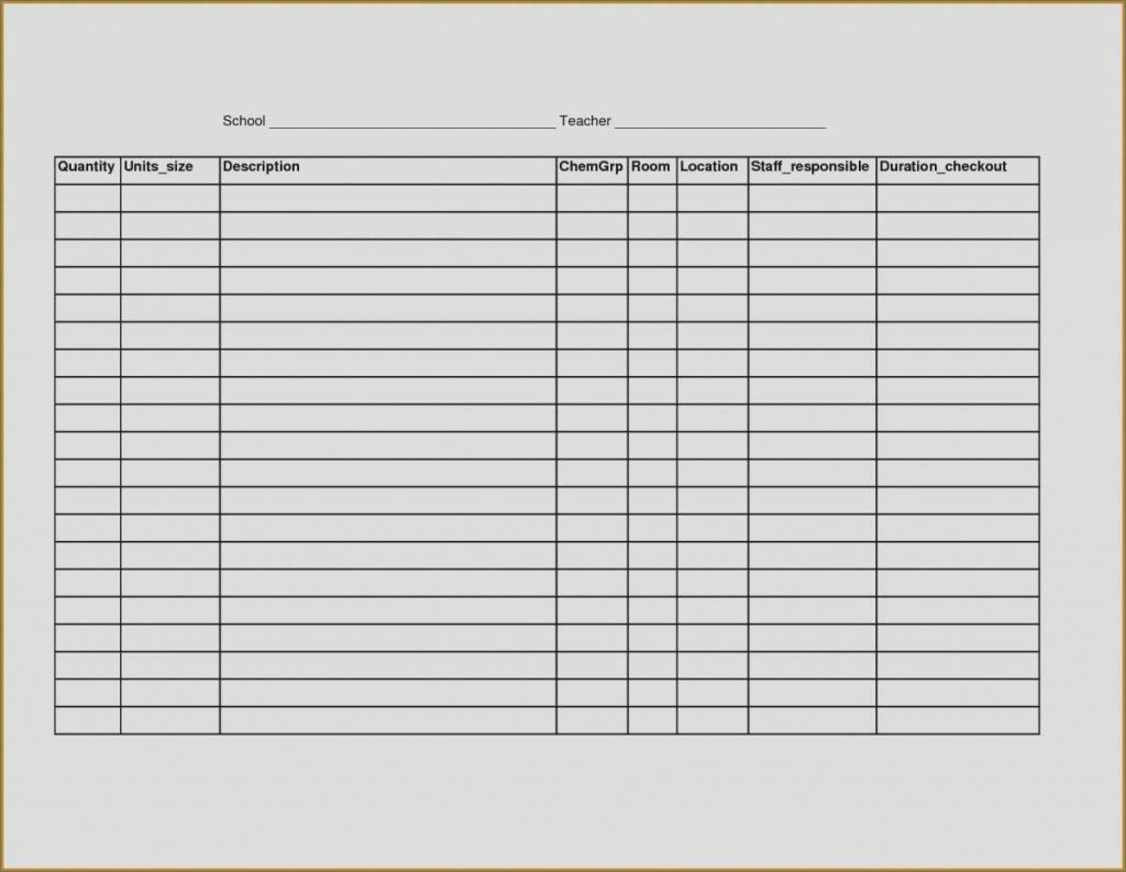 Blank Spreadsheet Template Pdf Within Blank Spread Sheet 10003