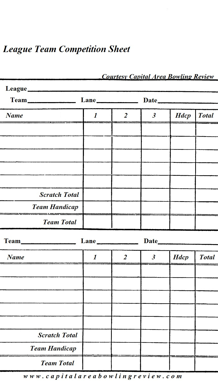 Bowling Stats Spreadsheet Printable Spreadshee Bowling Stats