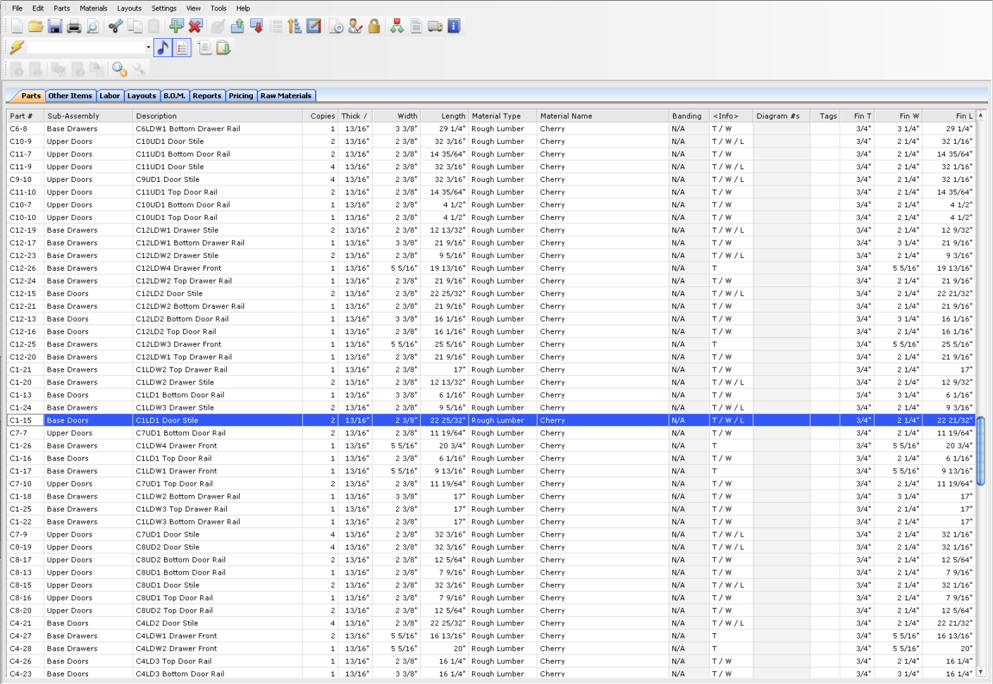 Cabinet Excel cabinet cut list spreadsheet spreadshee cabinet cut Cabinet Excel cabinet cut list spreadsheet spreadshee cabinet cut