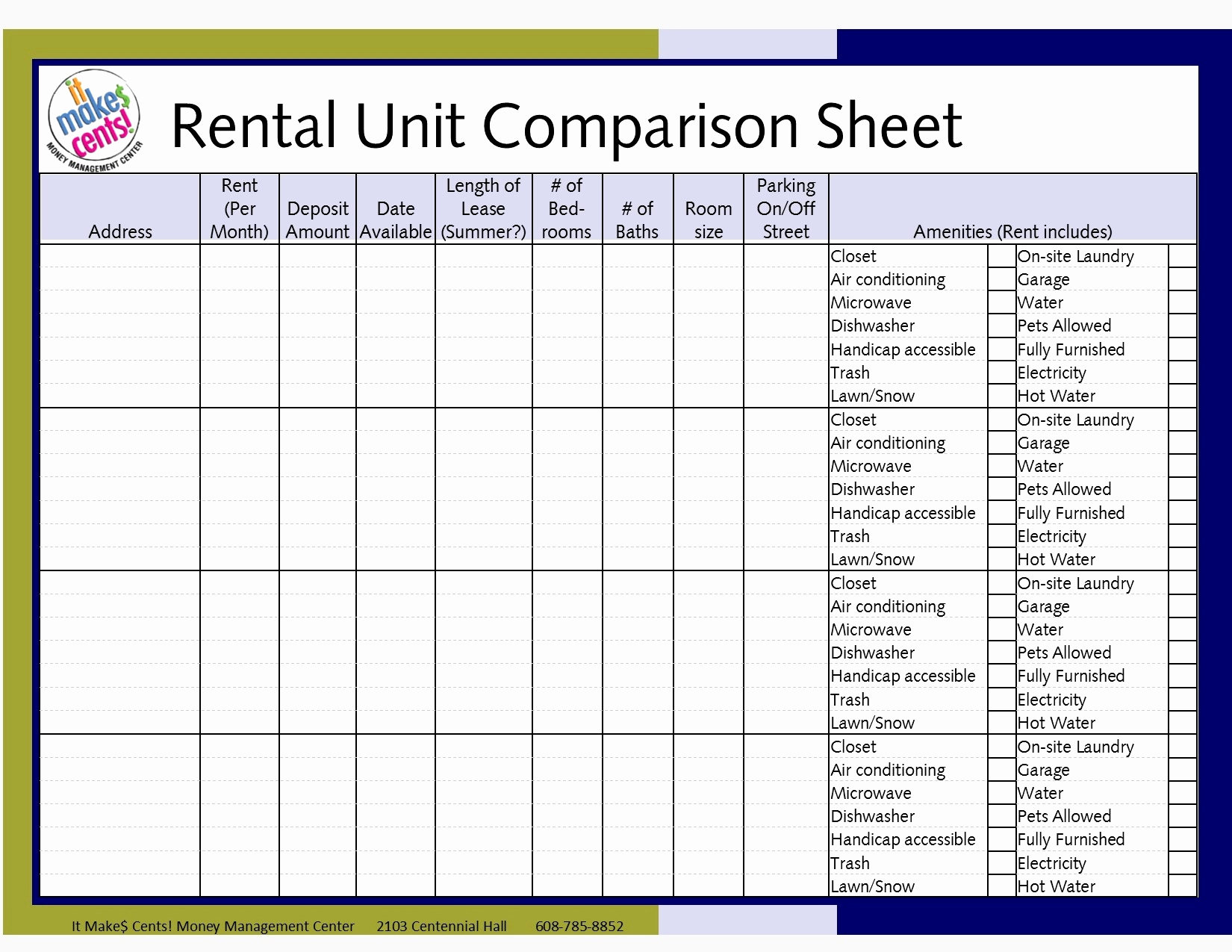 Car Comparison Spreadsheet Template Excel Printable Spreadshee car