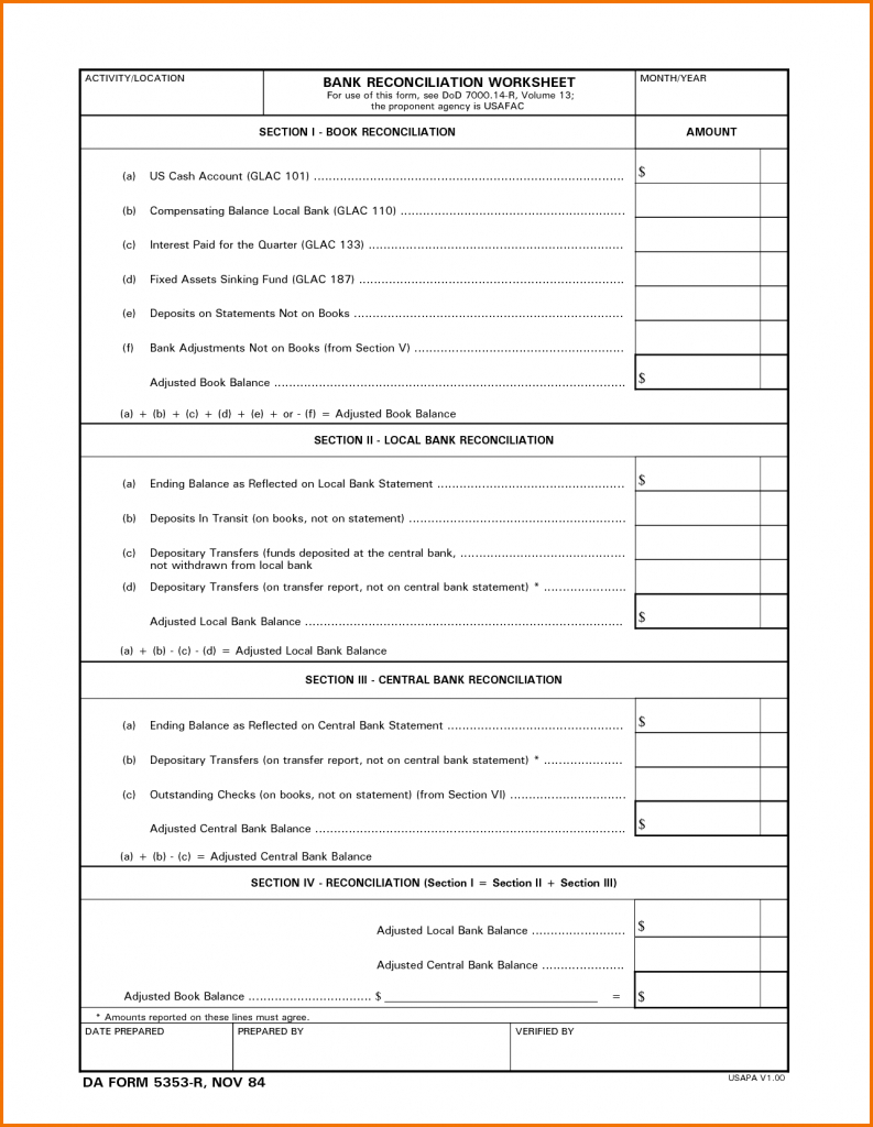  Checking Account Spreadsheet Template Spreadsheet Downloa Excel Bank 