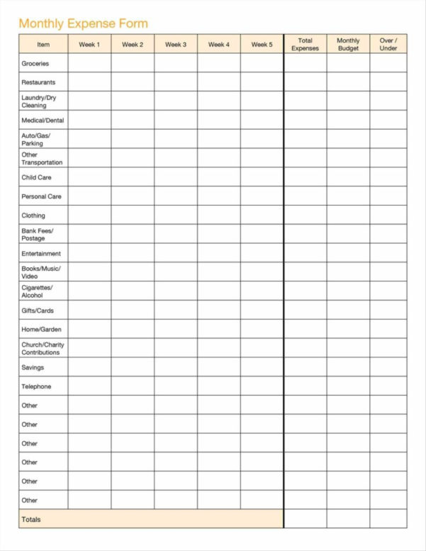 Child Expenses Spreadsheet Spreadsheet Downloa child expenses