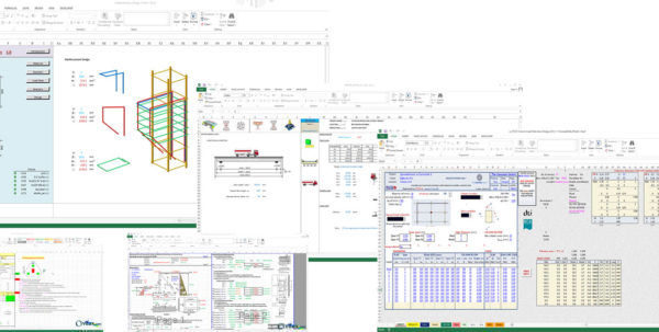 Two Way Slab Design Spreadsheet Civil Engineering Design Spreadsheet