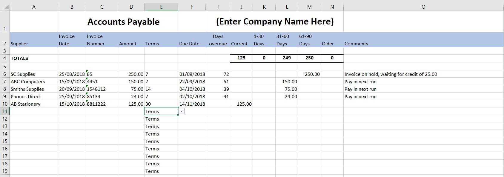 Convenience Store Accounting Spreadsheet 2 Google Spreadshee