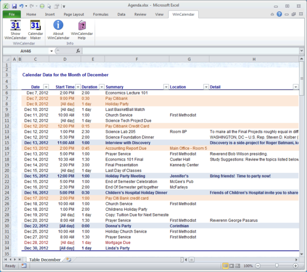 Create Calendar From Excel Spreadsheet Data Google Spreadshee create