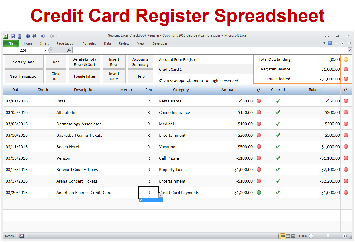 Credit Card Ppi Calculator Spreadsheet Google Spreadshee Credit Card 