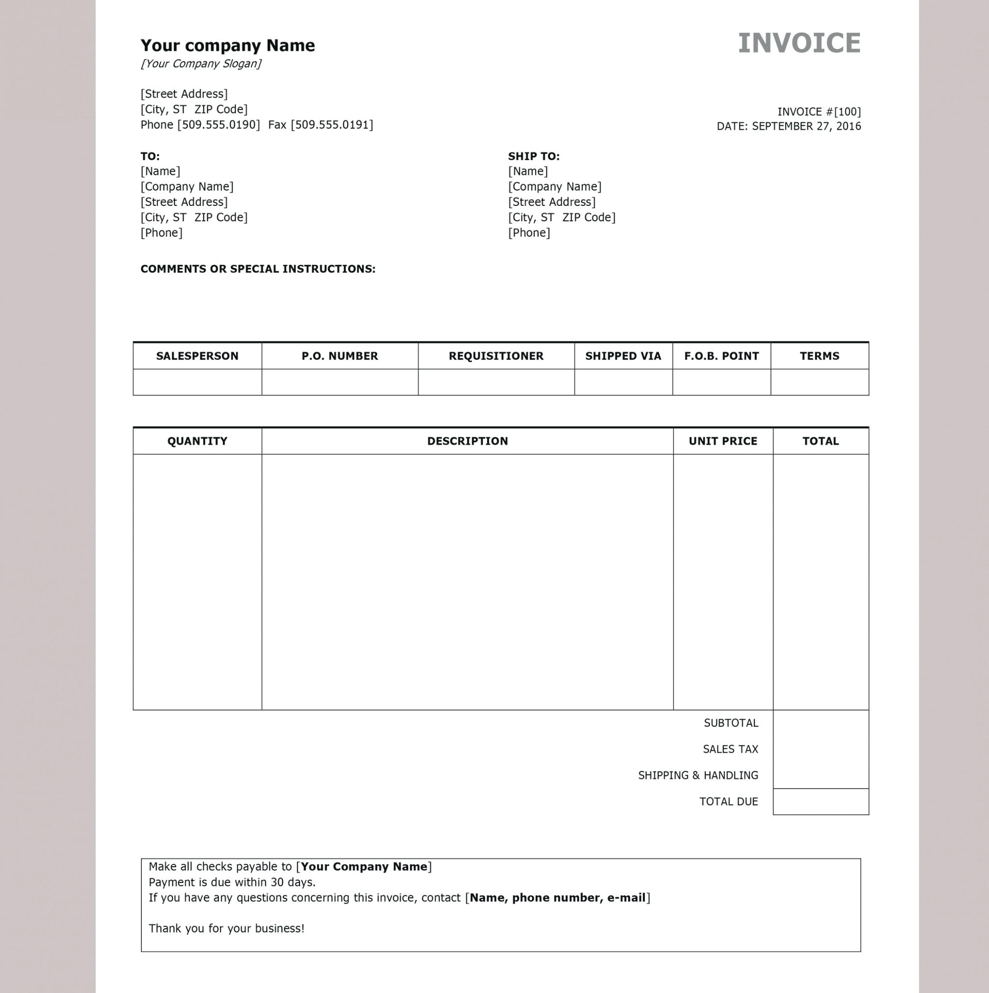 free-printable-daycare-invoice-template