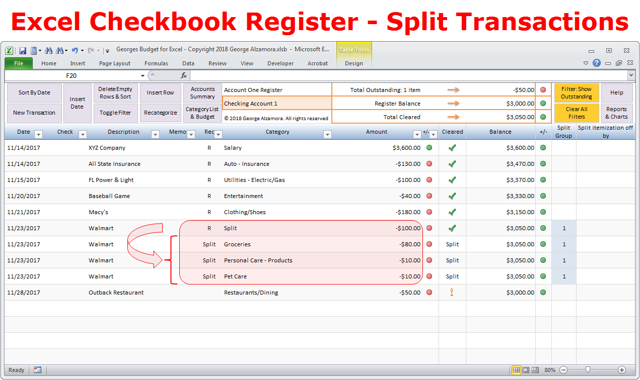 Excel Spreadsheet For Splitting Expenses Spreadsheet Downloa excel