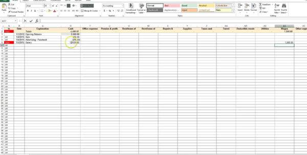 Farm Income And Expense Spreadsheet Download Spreadsheet Downloa farm