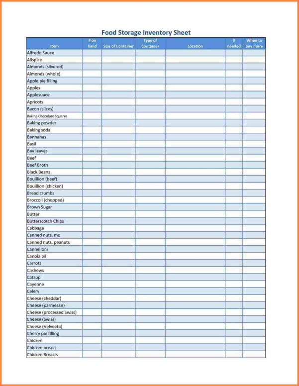 Food Storage Spreadsheet Google Spreadshee food storage spreadsheet
