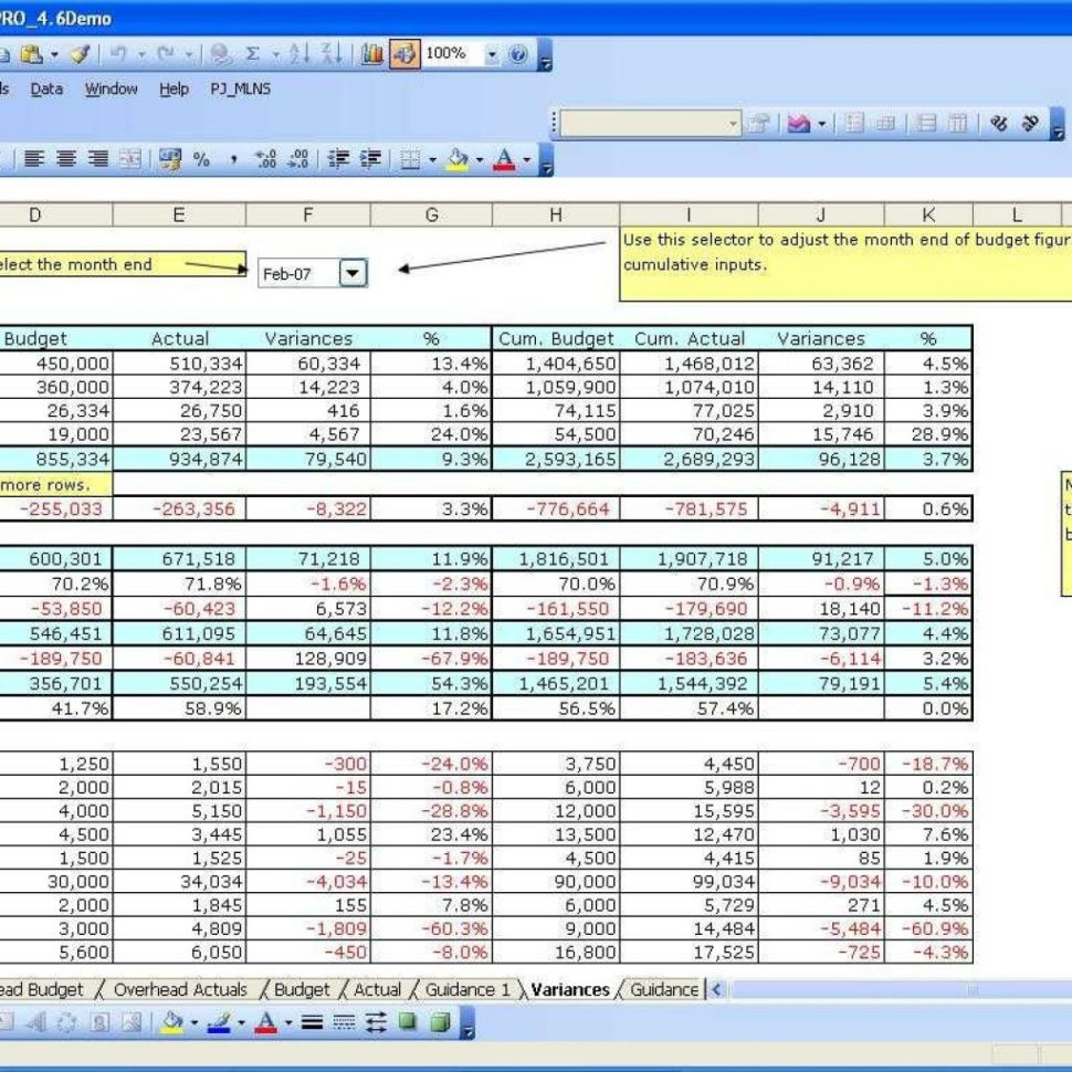 Free Excel Spreadsheet Templates For Budgets