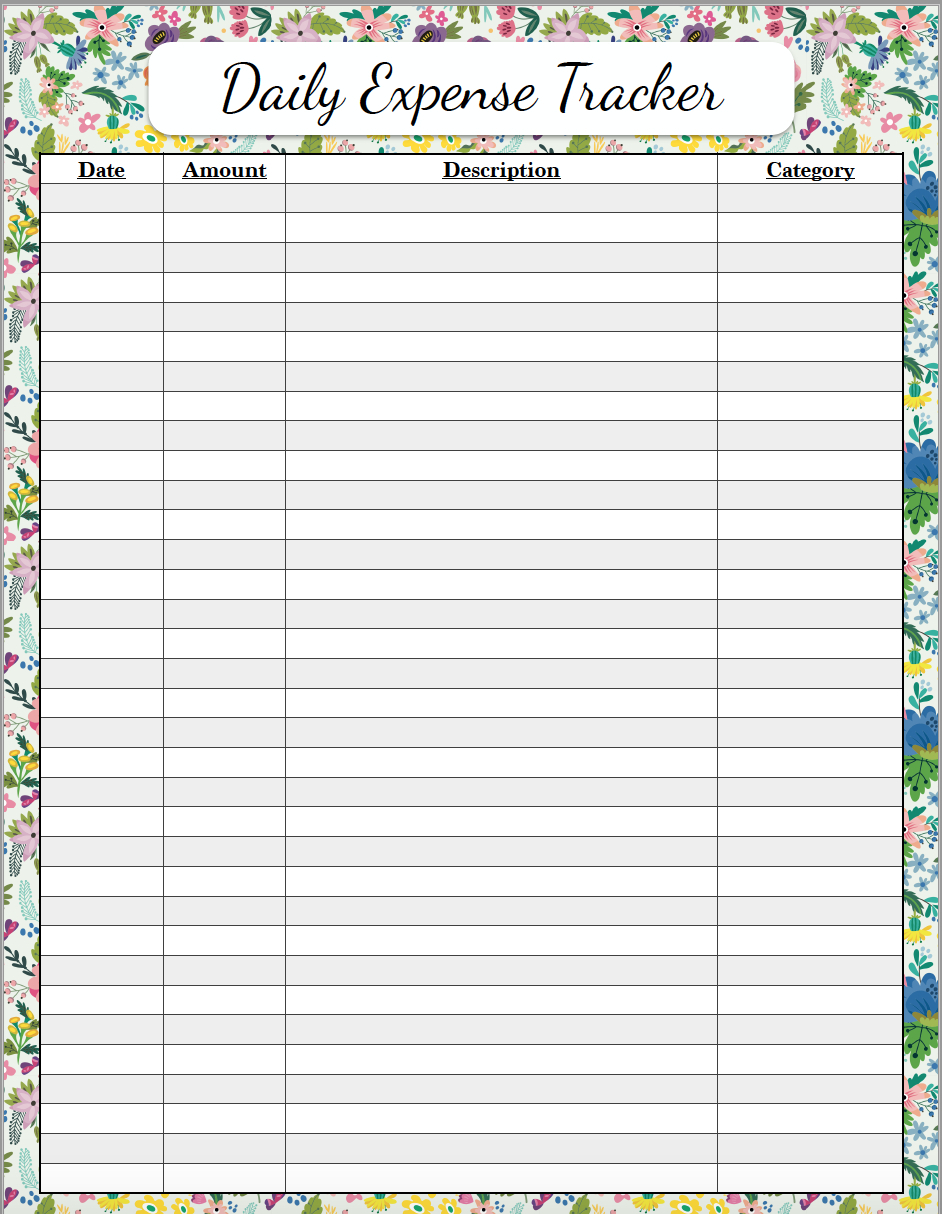 Free Printable Spreadsheet For Bills Google Spreadshee Free Printable 