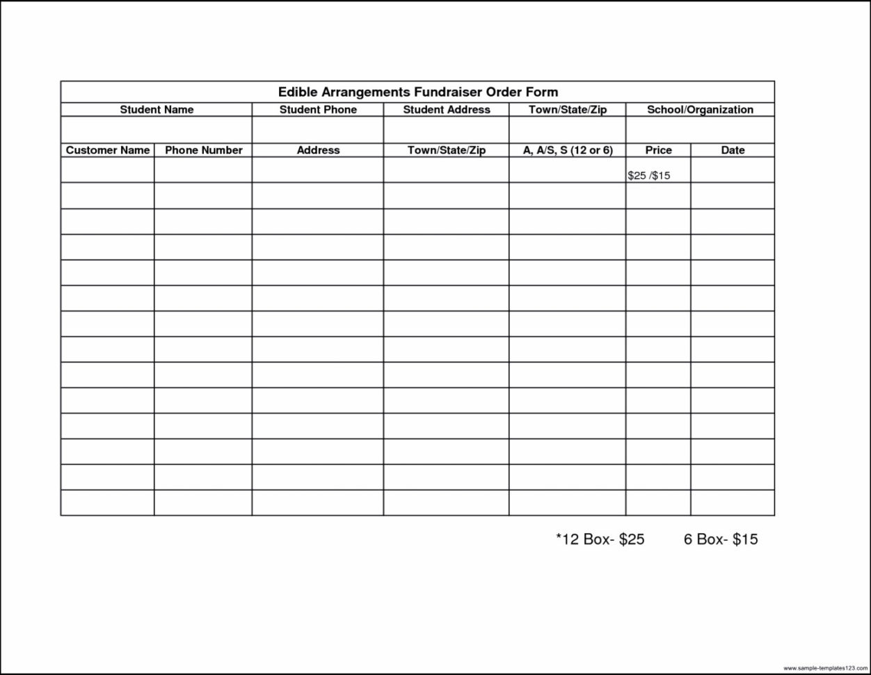 Fundraising Spreadsheet Template Spreadsheet Downloa Fundraising 