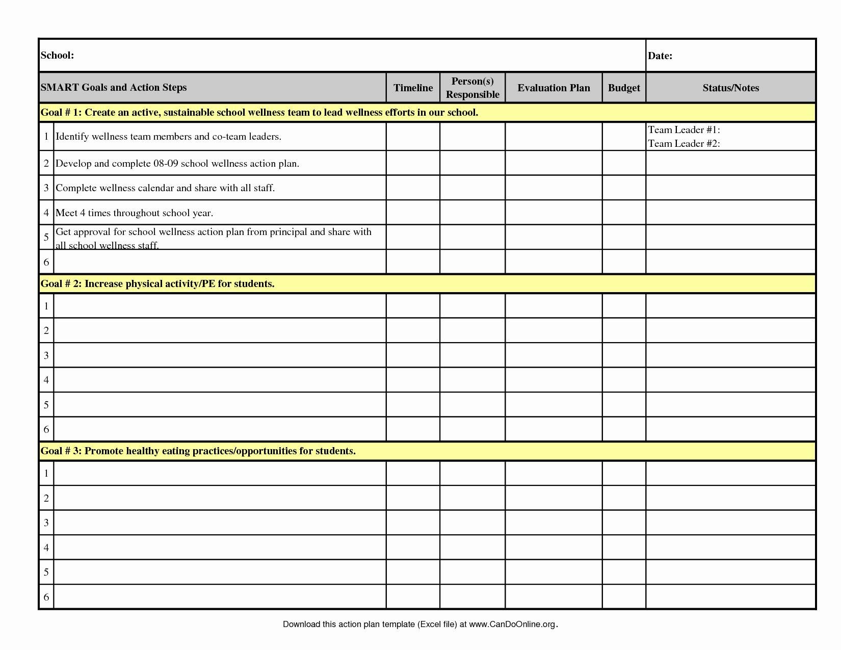 Goal Setting Spreadsheet Template Download Spreadsheet Downloa goal