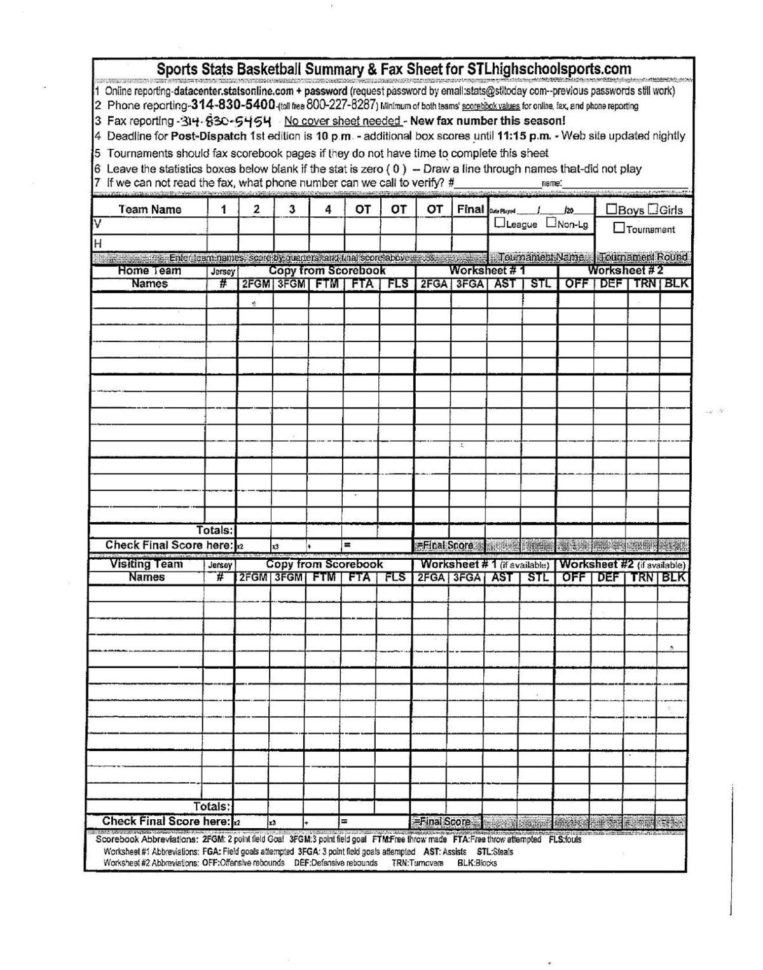 Hockey Stats Spreadsheet Template Printable Spreadshee Hockey Stats ...