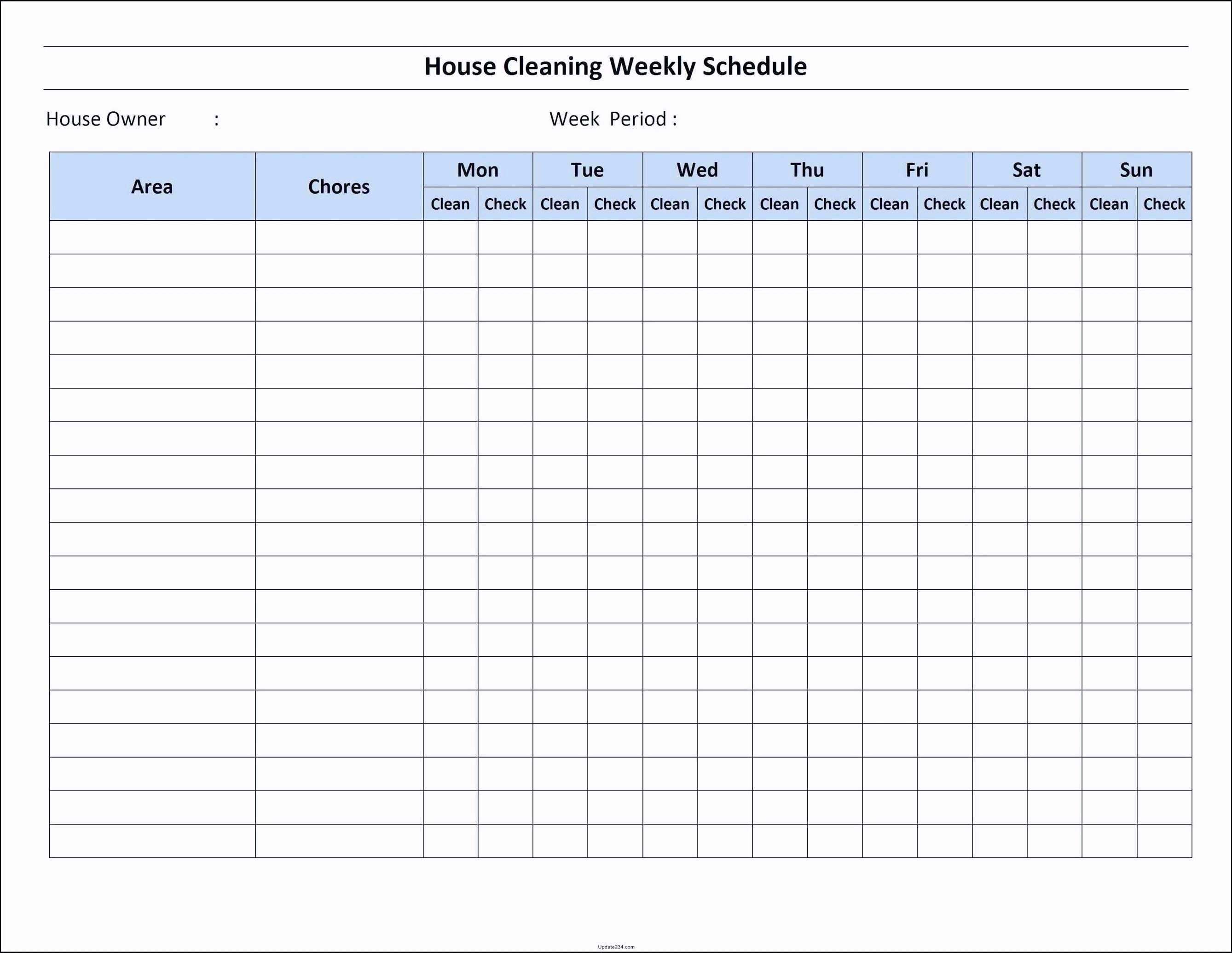 House Cleaning Spreadsheet Templates With Regard To Cleaning