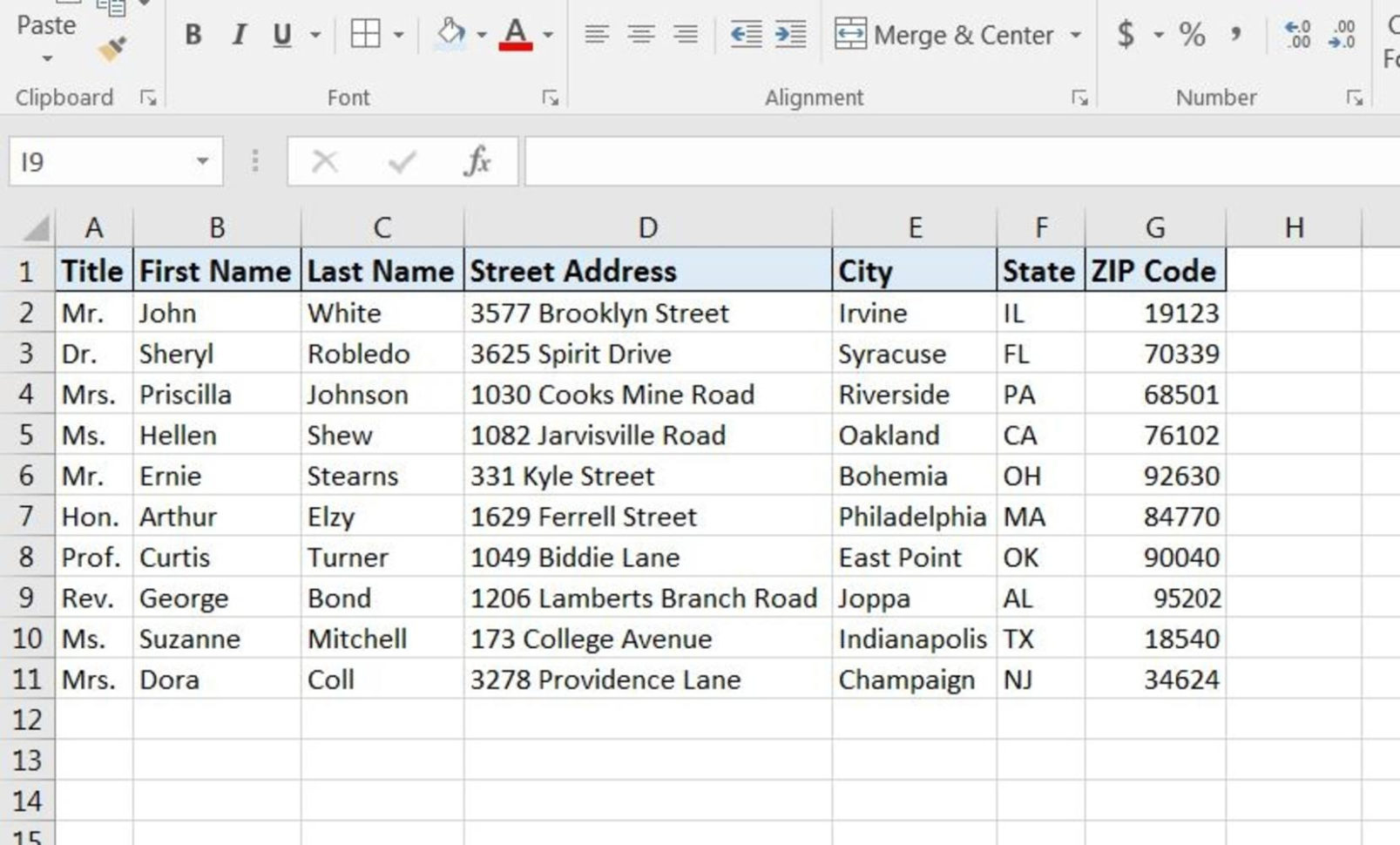 Print Mailing Labels From Google Sheets