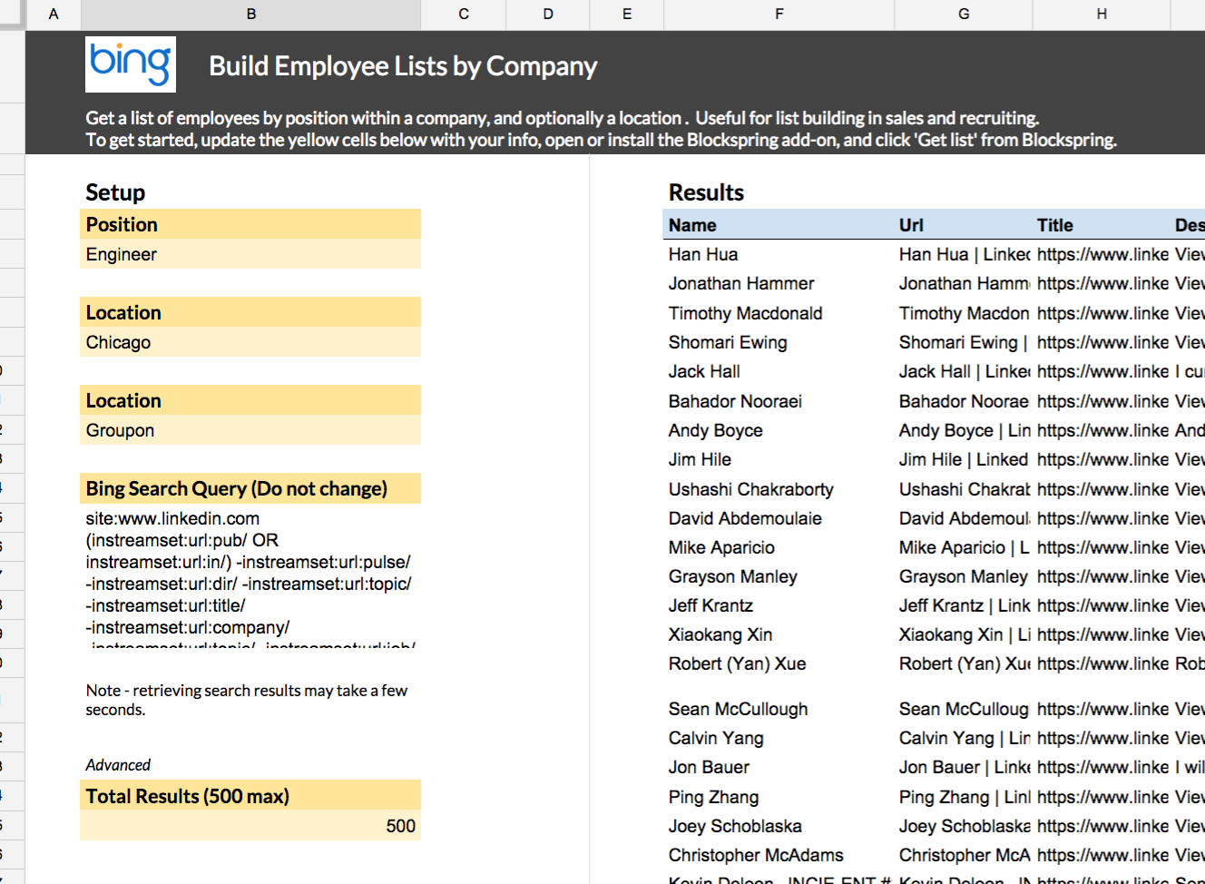 Job Search Spreadsheet Google Sheets Pertaining To Build Employee