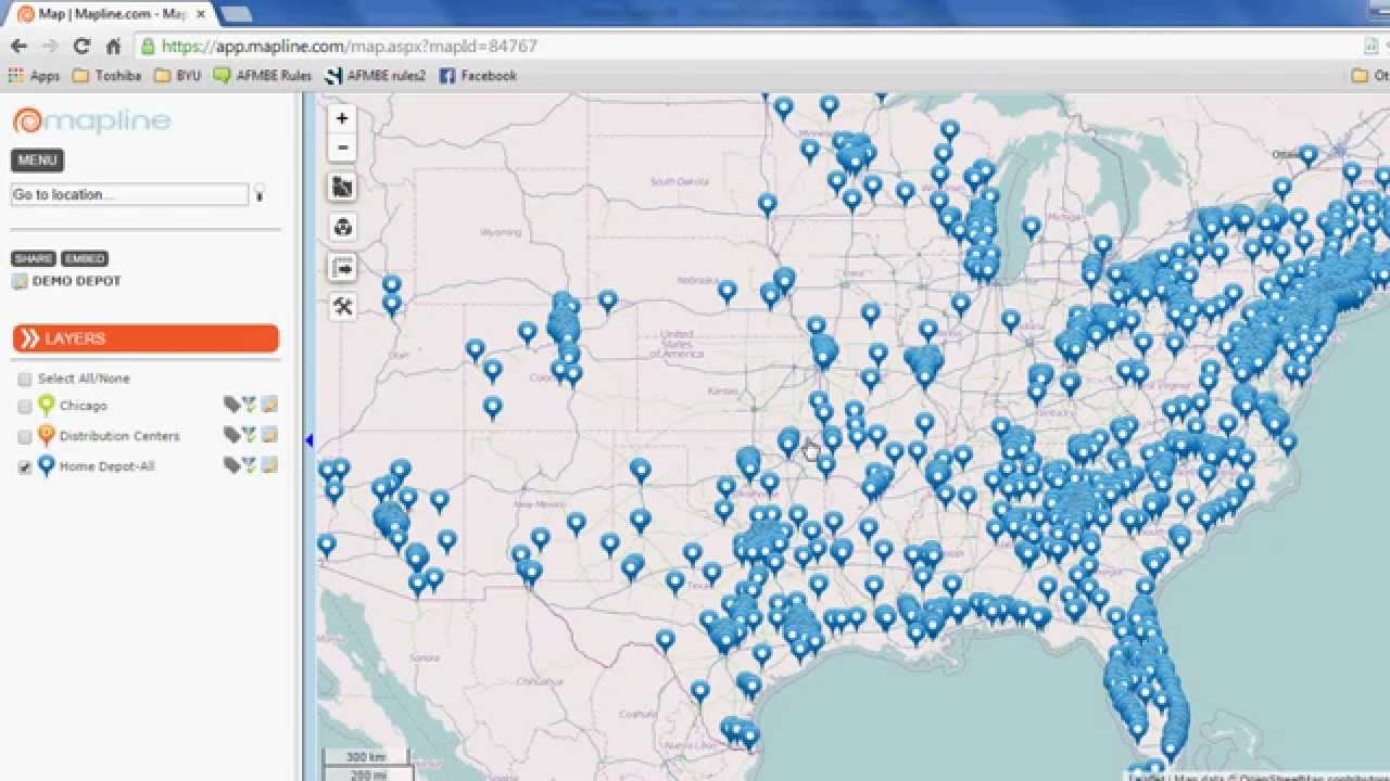 Plot Locations On Google Maps From Spreadsheet Spreadsheet Downloa plot