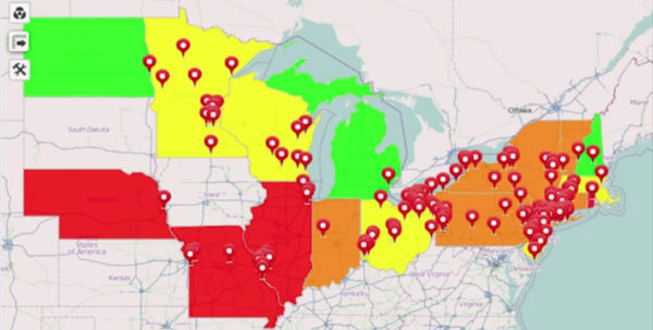 Plot Locations On Google Maps From Spreadsheet Spreadsheet Downloa plot