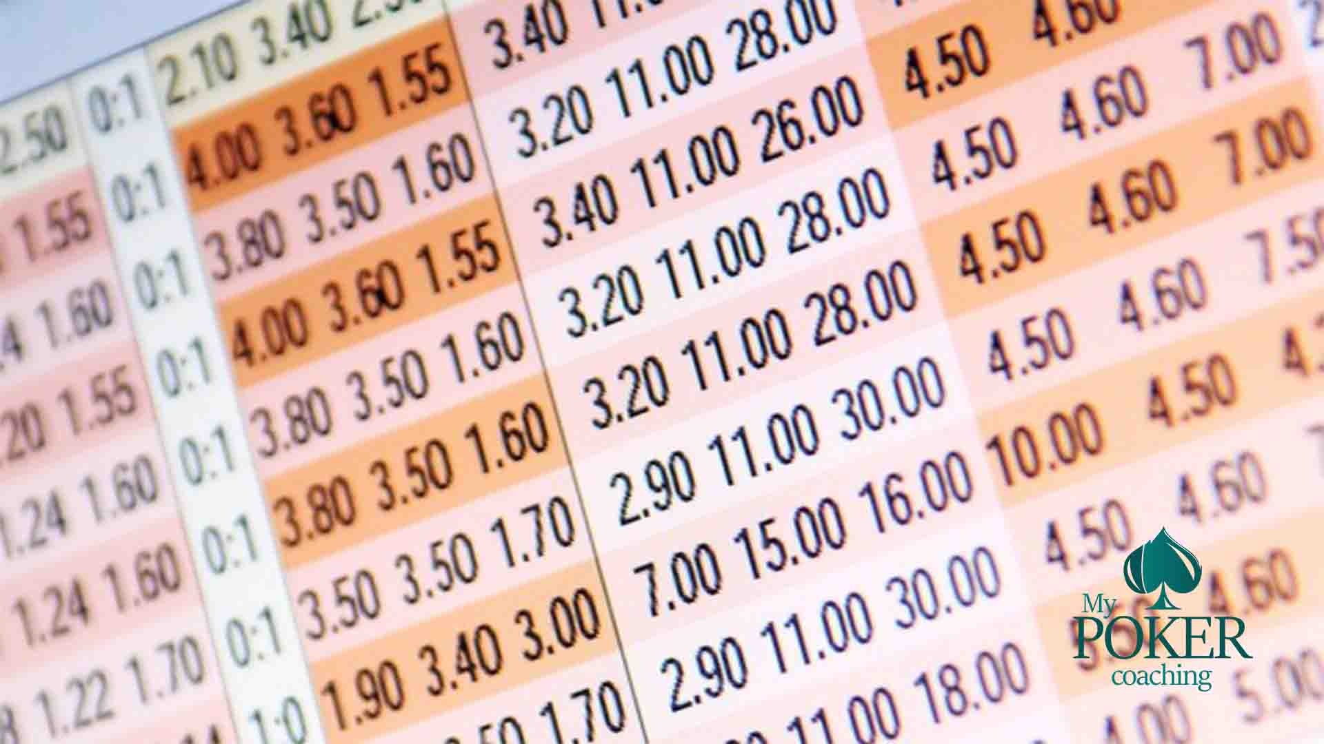Poker Odds Spreadsheet Google Spreadshee Poker Odds Spreadsheet Excel
