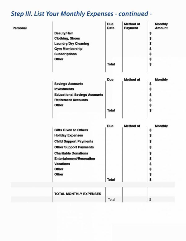 Salvation Army Donation Value Guide 2018 Spreadsheet Payment Spreadshee