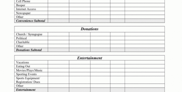 Simple Personal Budget Spreadsheet Google Spreadshee simple household