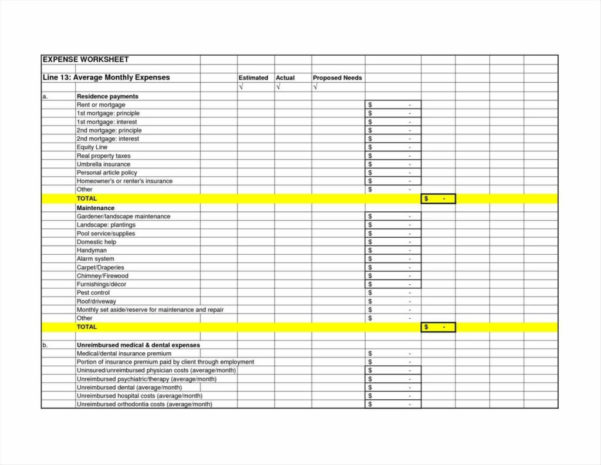 Small Business Expenses Spreadsheet Spreadsheet Downloa Small Business ...