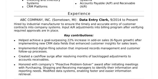 Spreadsheet Specialist Job Description Intended For Data ...