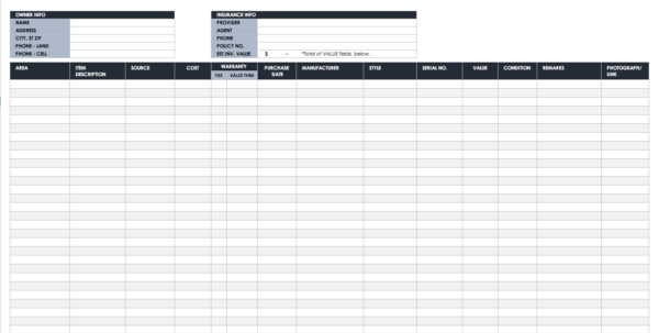 Stocktake Excel Spreadsheet Within Free Excel Inventory Templates