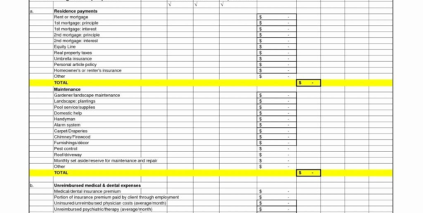 Tax Expenses Spreadsheet Spreadsheet Downloa tax expenses spreadsheet ...